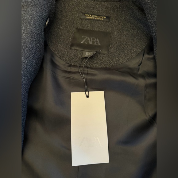 ZARA LONG WOOL COAT ZW COLLECTION LIMITED EDITION - Picture 13 of 15